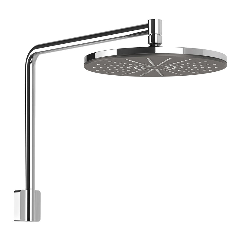 PHOENIX NX VIVE SHOWER ARM AND ROSE CHROME 250MM