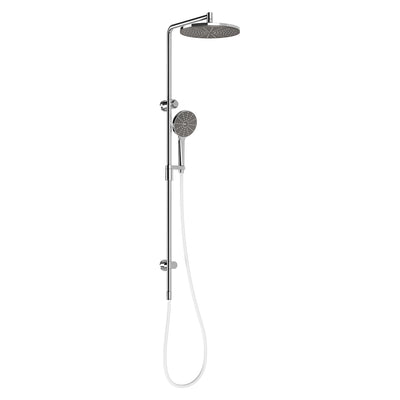 PHOENIX NX VIVE TWIN SHOWER CHROME AND WHITE