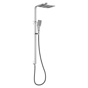 PHOENIX NX CAPE TWIN SHOWER CHROME AND MATTE BLACK