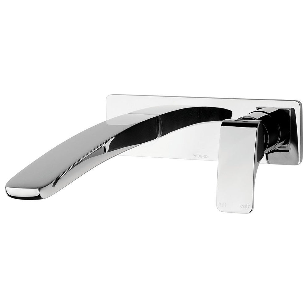 PHOENIX RUSH WALL BASIN MIXER SET 230MM CHROME