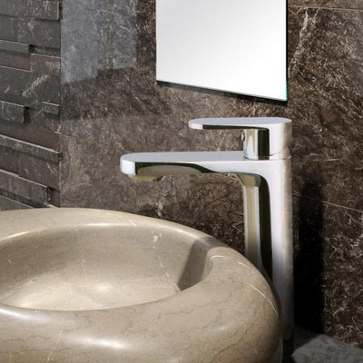 LINSOL REALM TOWER BASIN MIXER (CHROME)