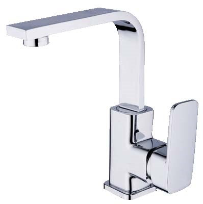 HELLYCAR ELEGANT LEAD FREE BASIN MIXER SWIVEL 203MM CHROME