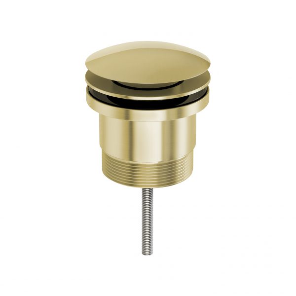 PHOENIX DOME POP-UP UNIVERSAL WASTE BRUSHED GOLD 40MM
