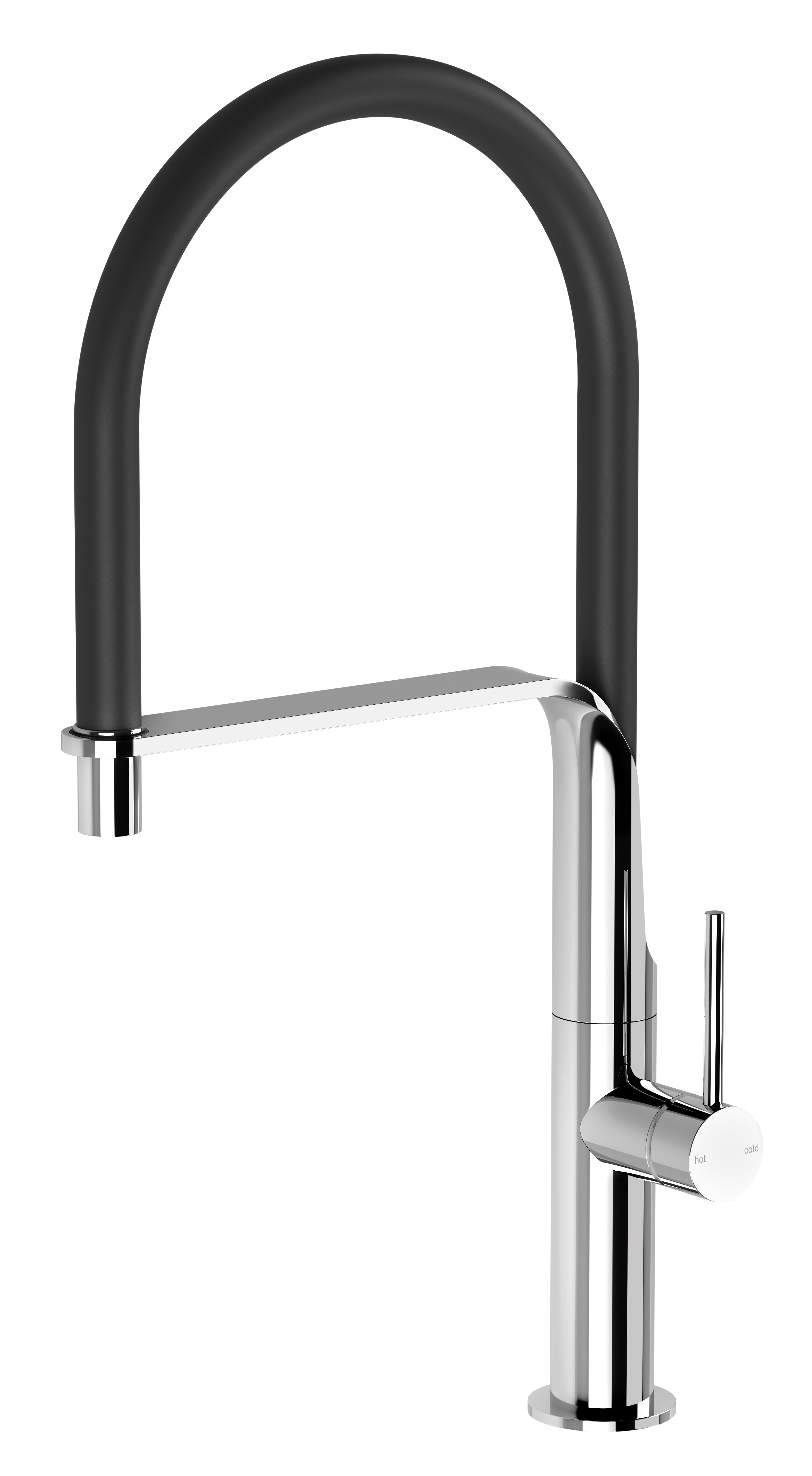 PHOENIX VIDO FLEXIBLE HOSE SINK MIXER 450MM CHROME