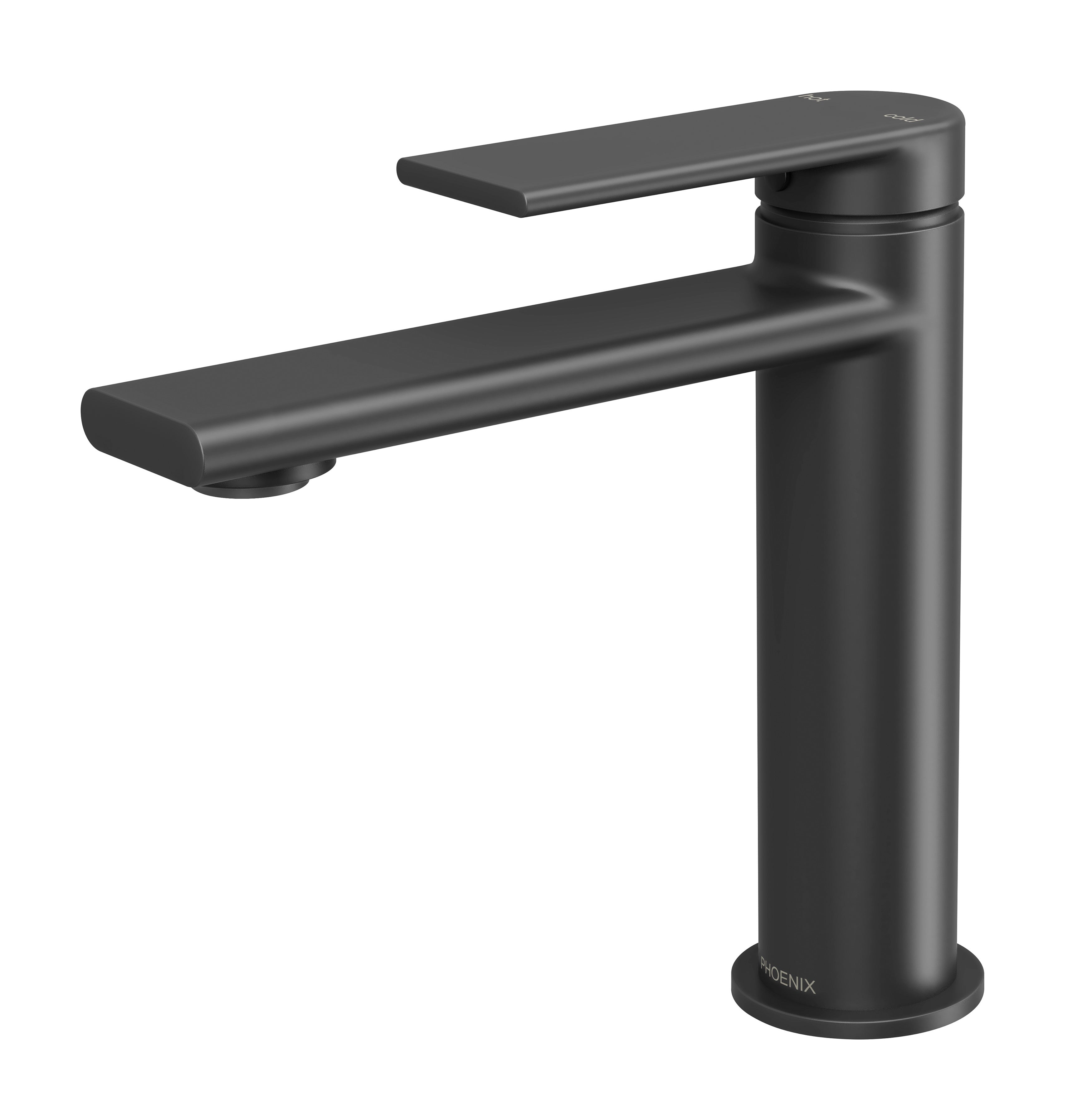 PHOENIX TEEL BASIN MIXER MATTE BLACK