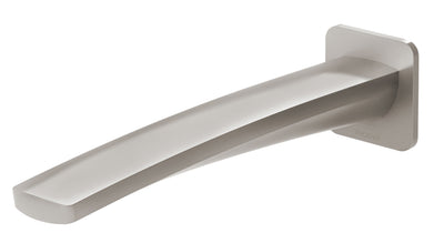 PHOENIX MEKKO LEAD FREE WALL BATH OUTLET 200MM BRUSHED NICKEL