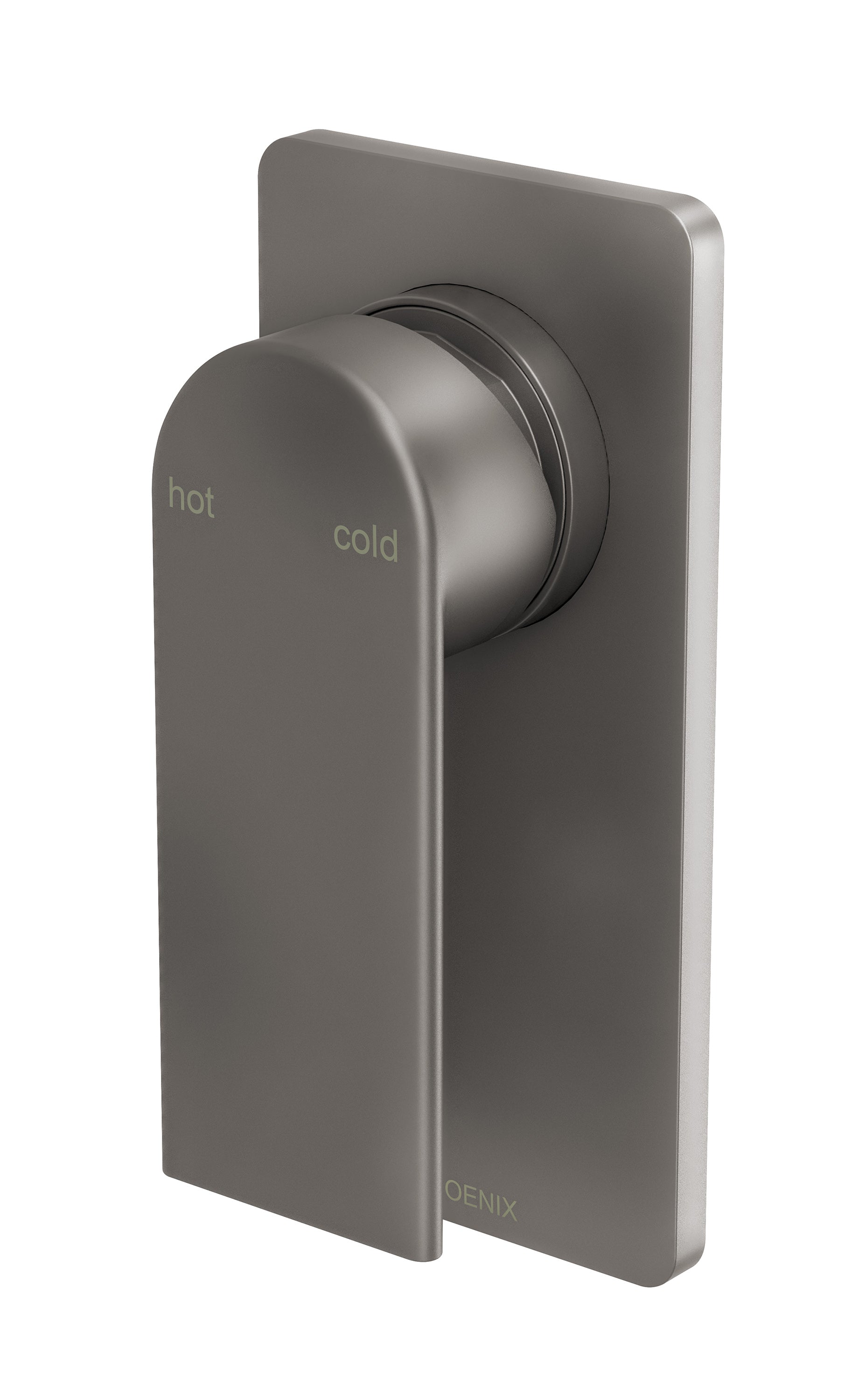 PHOENIX TEEL SHOWER  WALL MIXER 125MM GUN METAL