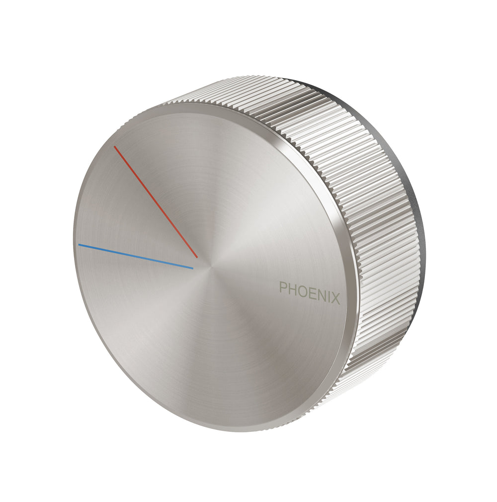 PHOENIX AXIA SHOWER / WALL MIXER BRUSHED NICKEL