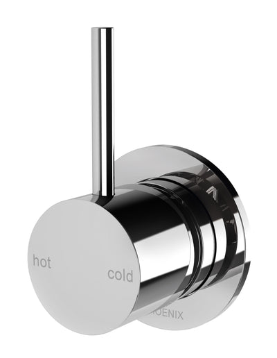 PHOENIX VIVID SLIMLINE UP LEAD FREE SHOWER / WALL MIXER CHROME