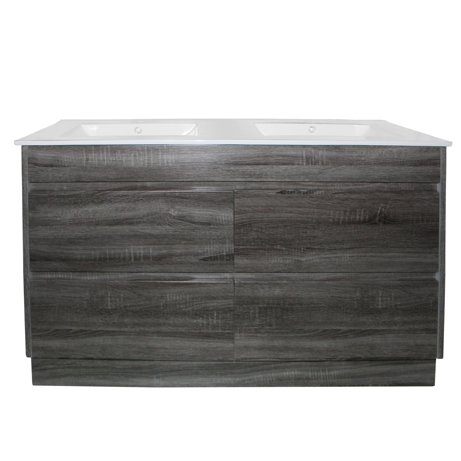 POSEIDON QUBIST DARK GREY 1200MM FREE STANDING VANITY