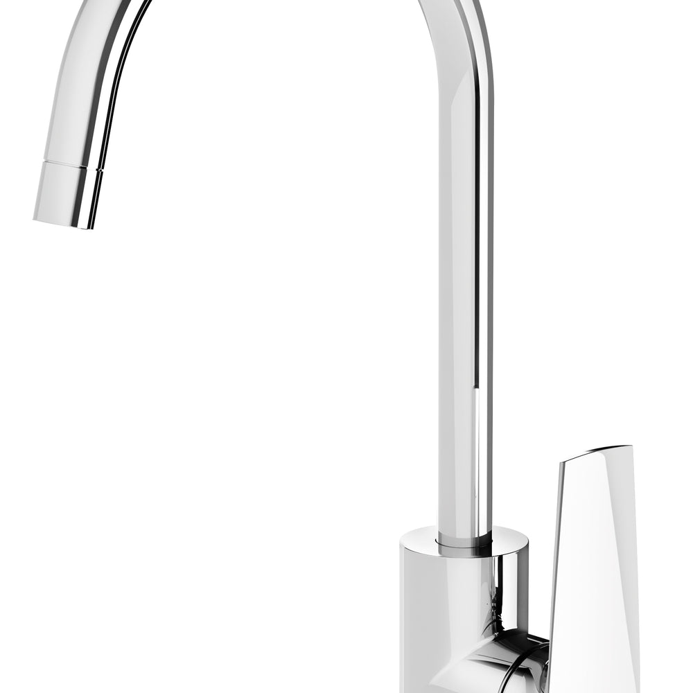 PHOENIX ARLO LEAD FREE GOOSENECK SINK MIXER 374MM CHROME