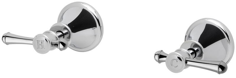 PHOENIX NOSTALGIA LEVER WALL TOP ASSEMBLIES CHROME