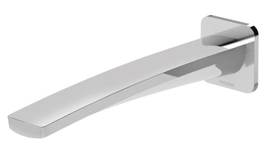 PHOENIX MEKKO LEAD FREE WALL BATH OUTLET 200MM CHROME