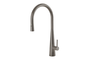 LINSOL GIACOMO SINK MIXER WITH PULL DOWN HOSE (GUN METAL)