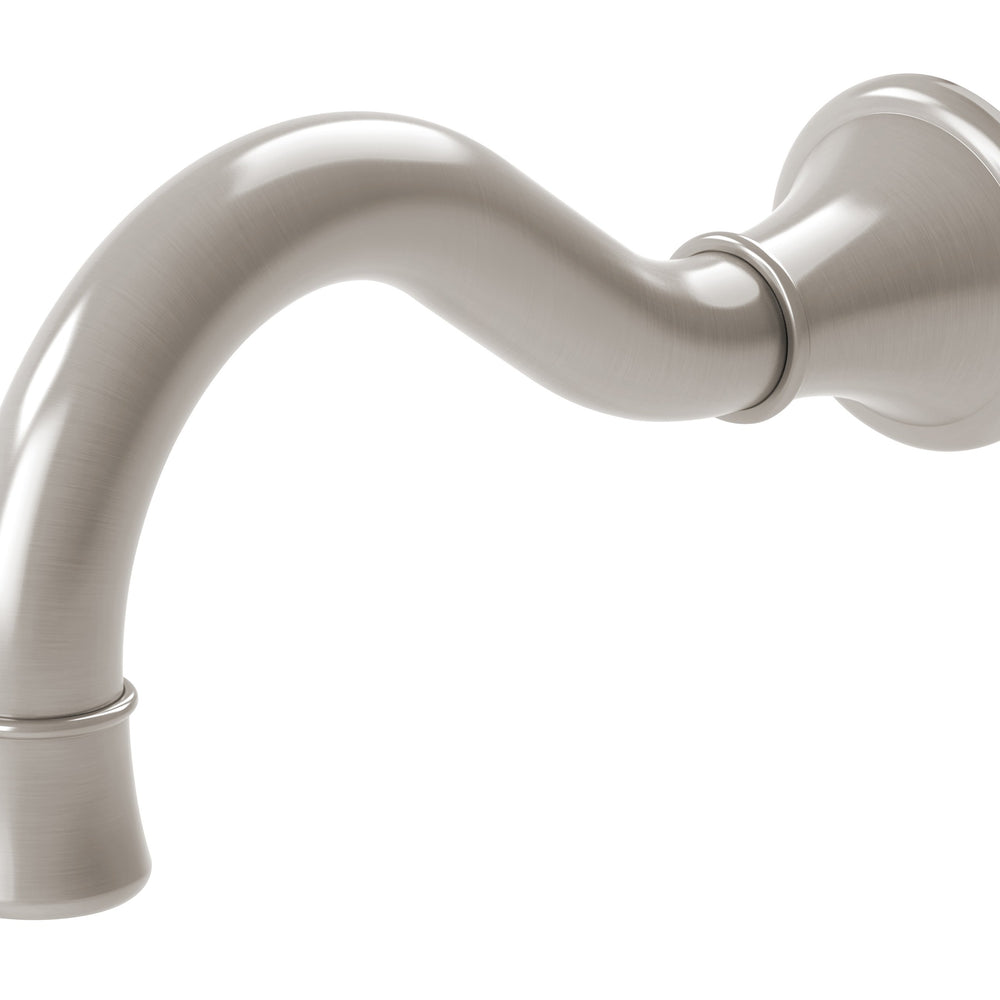 PHOENIX NOSTALGIA BATH OUTLET SHEPHERDS CROOK 181MM BRUSHED NICKEL