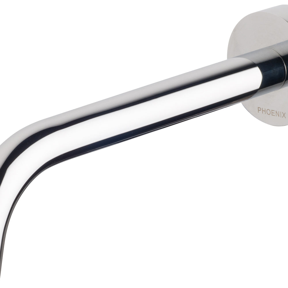 PHOENIX VIVID SLIMLINE LEAD FREE WALL BATH OUTLET 180MM CHROME