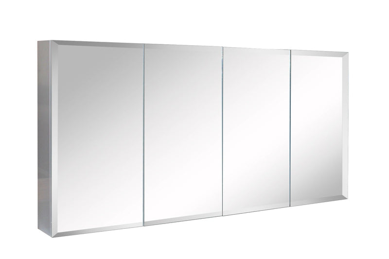 POSEIDON MBSV WHITE MIRROR CABINET 1500MM