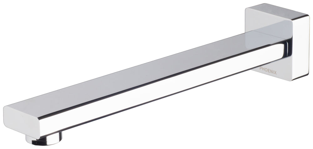PHOENIX RADII WALL BATH OUTLET 230MM CHROME
