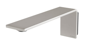 PHOENIX AXIA WALL BASIN / BATH OUTLET 200MM BRUSHED NICKEL