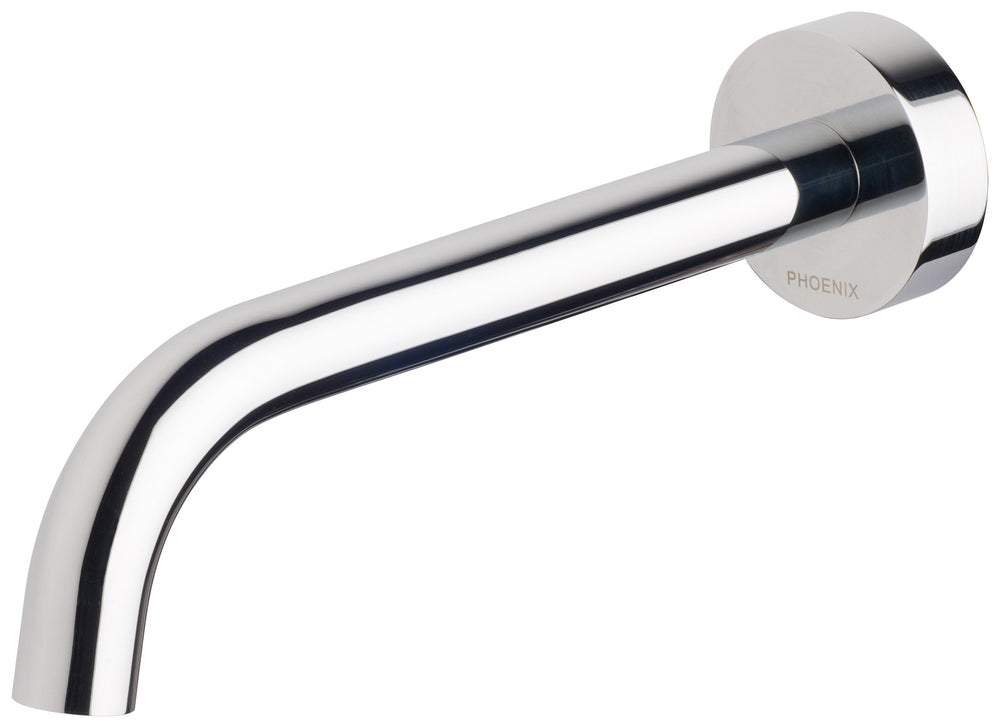 PHOENIX VIVID SLIMLINE WALL BASIN OUTLET 185MM CHROME