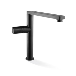 LINKWARE GABE SINK MIXER 250MM MATTE BLACK