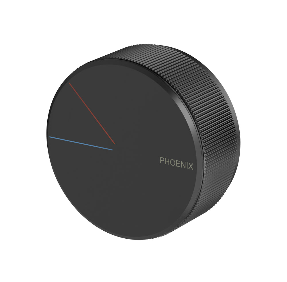 PHOENIX AXIA SHOWER WALL MIXER MATTE BLACK