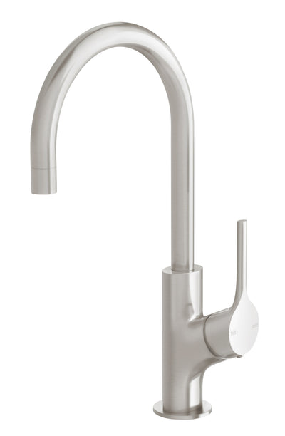 PHOENIX VIVID SLIMLINE LEAD FREE SINK MIXER 160MM BRUSHED NICKEL