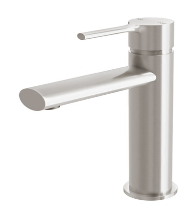 PHOENIX VIVID SLIMLINE OVAL BASIN MIXER BRUSHED NICKEL