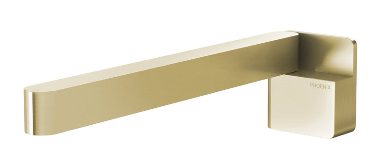 PHOENIX DESIGNER SWIVEL BATH OUTLET BRUSHED GOLD