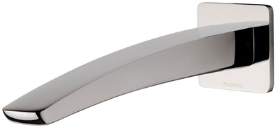 PHOENIX RUSH WALL BATH OUTLET 230MM CHROME