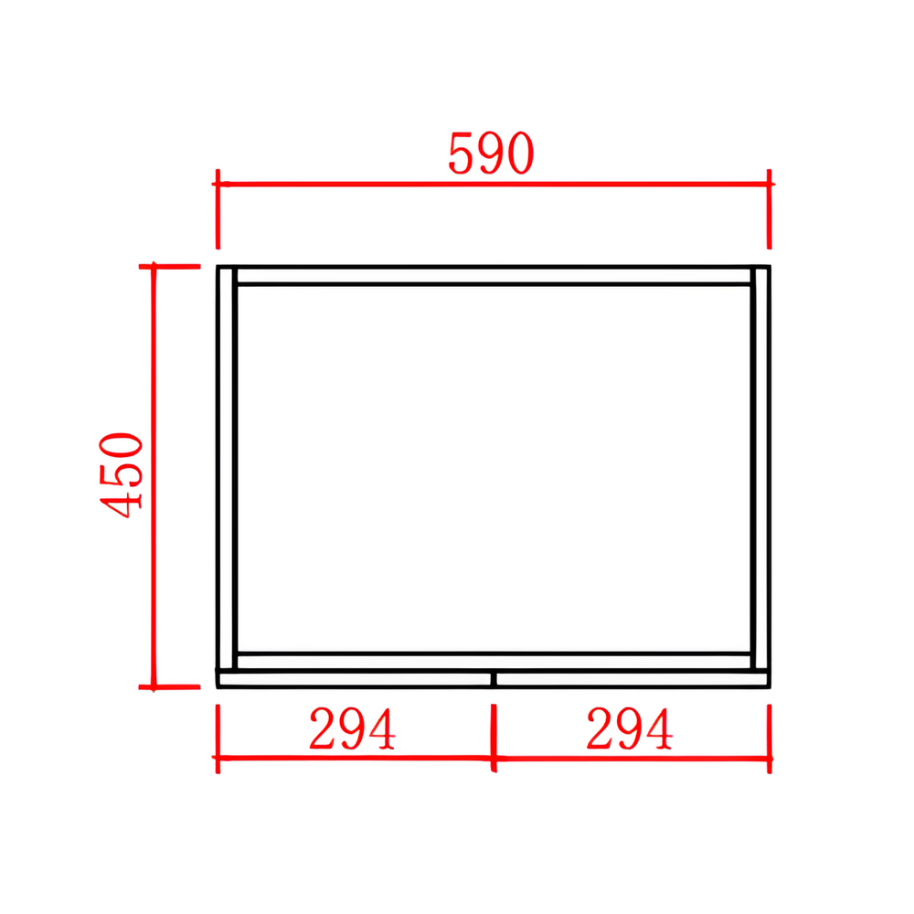 CETO ACACIA SHAKER MATTE BLACK 600MM SINGLE BOWL FLOOR STANDING VANITY