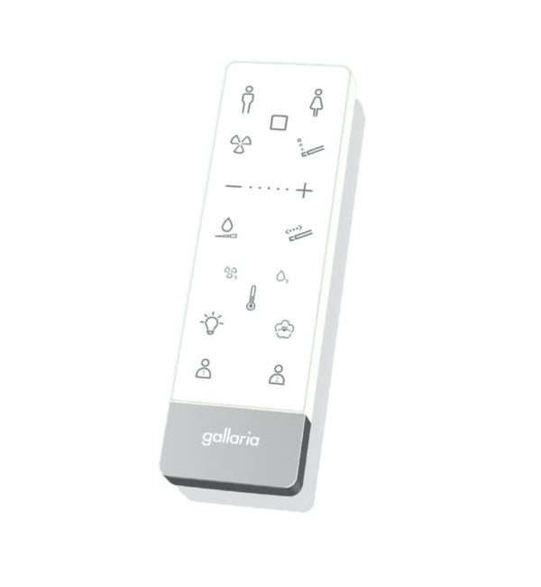 GALLARIA WHITE ALTARETROFIT RIMLESS WALL FACE PAN AND REMOTE BIDET PACKAGE GLOSS WHITE