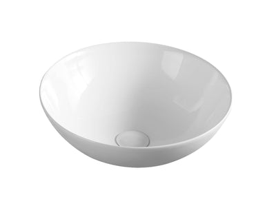 AULIC ARGYLE BASIN GLOSS WHITE 405MM