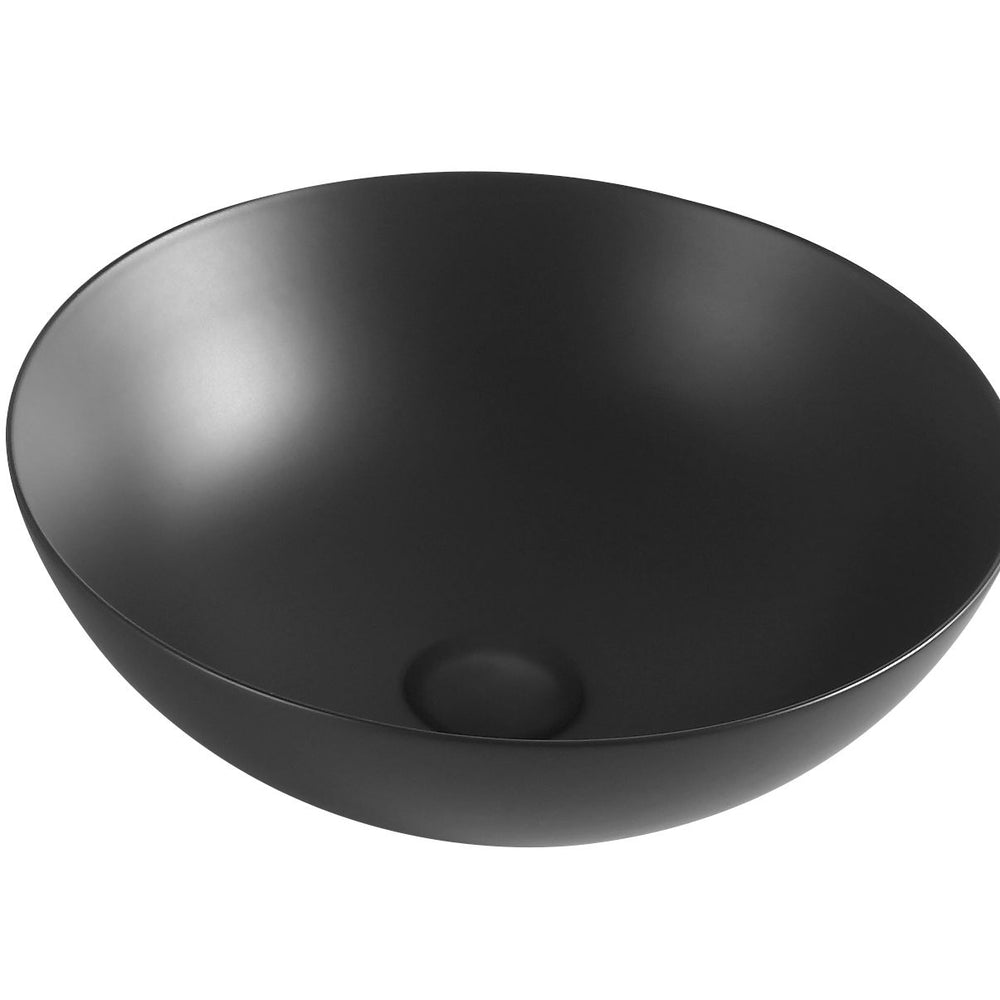 AULIC ARGYLE BASIN MATTE BLACK 405MM