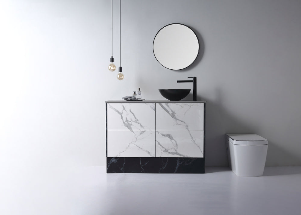 AULIC ARGYLE BASIN MATTE BLACK 405MM