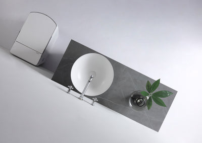 AULIC ARGYLE BASIN GLOSS WHITE 405MM