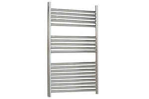 LINSOL ALLEGRA 19 BAR HEATED TOWEL RAIL STAINLESS STEEL 1200MM