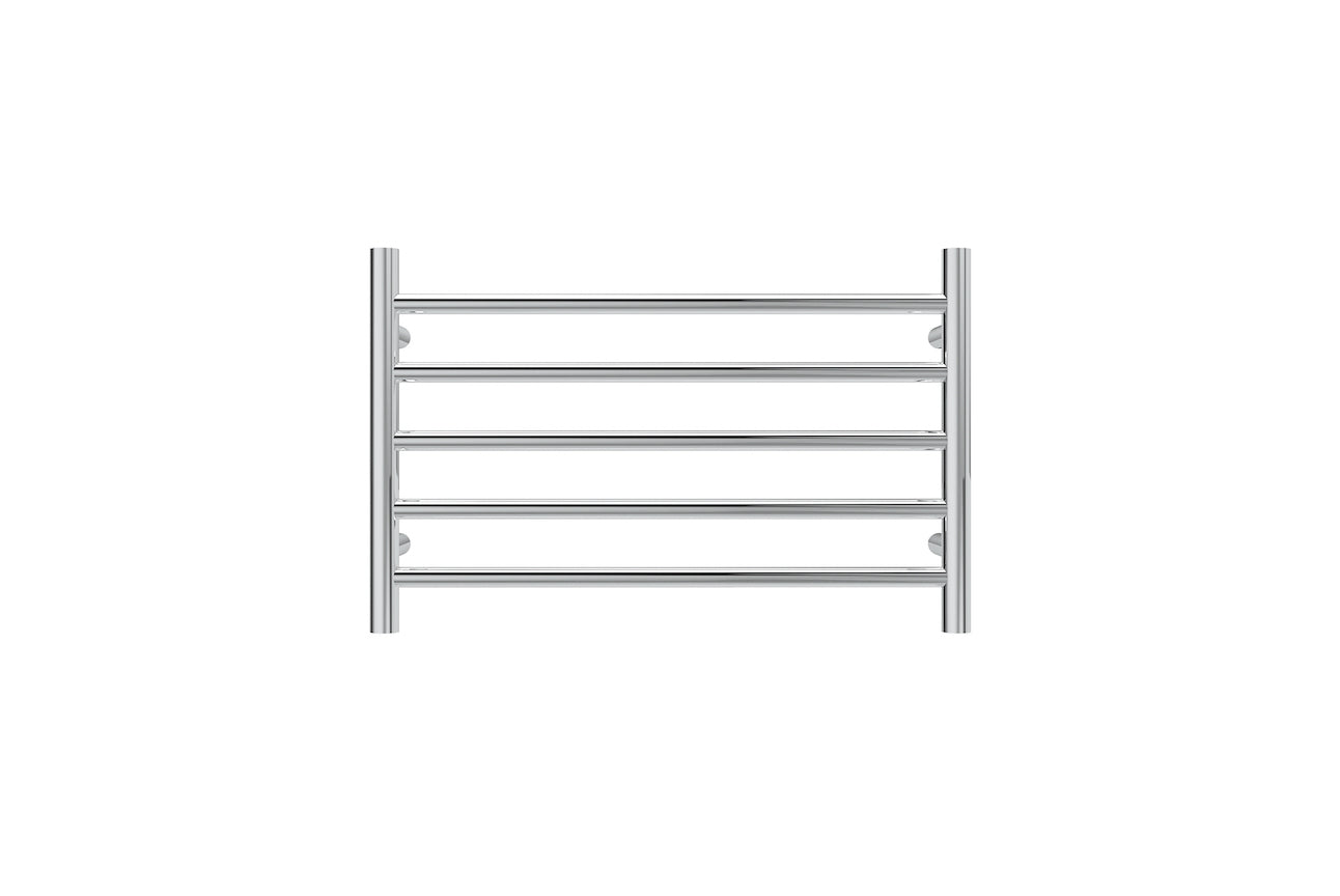 LINSOL ALLEGRA 5 BAR HEATED TOWEL RAIL CHROME 420MM