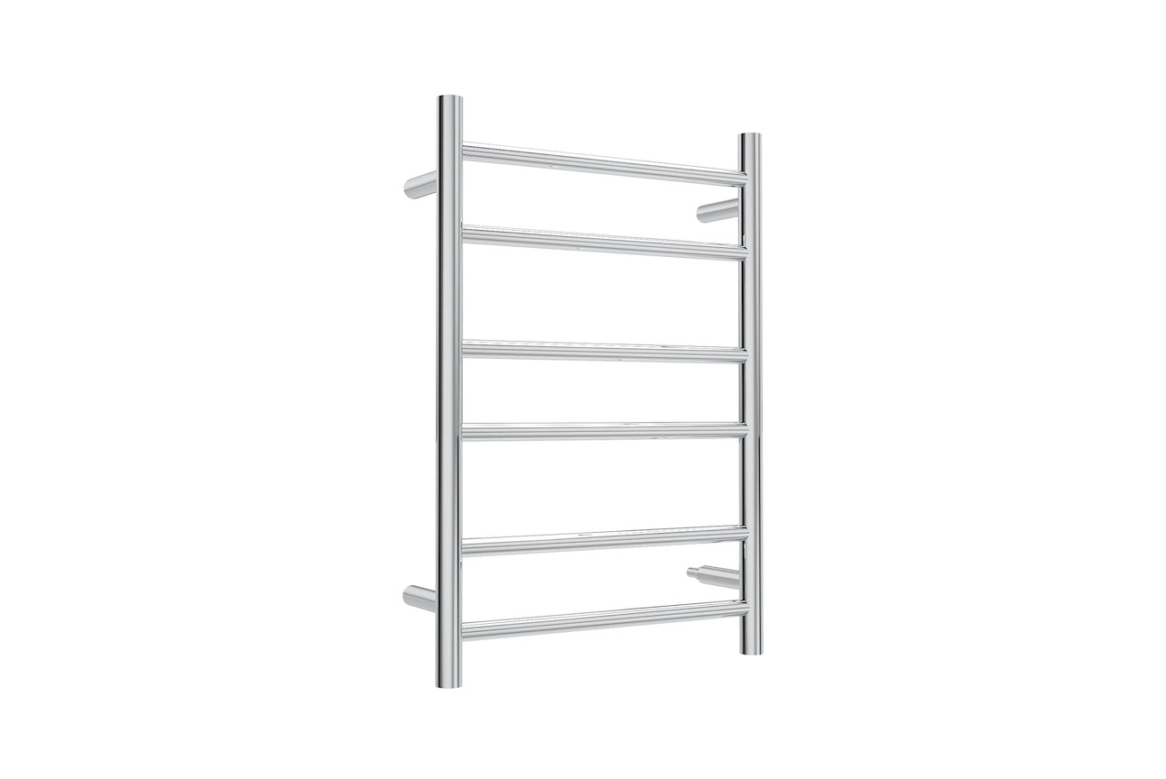 LINSOL ALLEGRA 6 BAR HEATED TOWEL RAIL CHROME 700MM