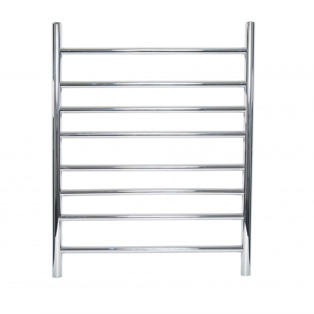 LINSOL ALLEGRA 8 BAR HEATED TOWEL RAIL CHROME 800MM