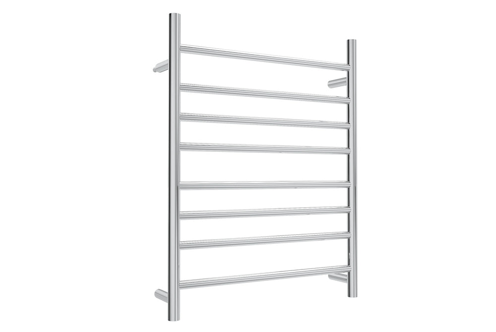 LINSOL ALLEGRA 8 BAR HEATED TOWEL RAIL CHROME 800MM