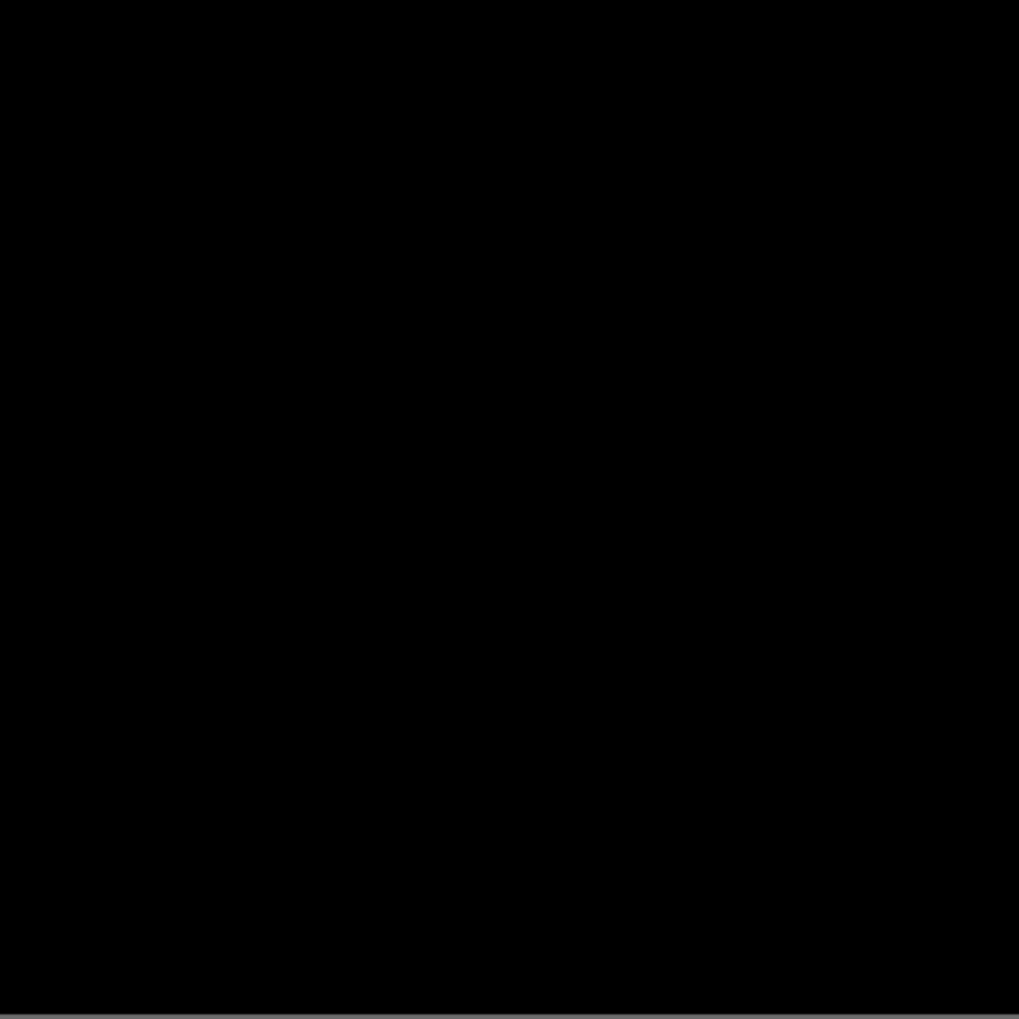AULIC BEAU MONDE LED MIRROR MATTE BLACK 450MM SAMPLE