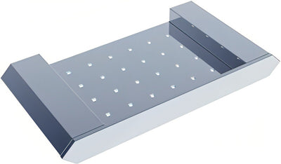 HELLYCAR VERGE SOAP DISH CHROME