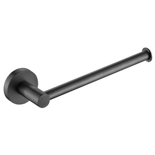 HELLYCAR IDEAL NON-HEATED HAND TOWEL RAIL BRUSHED GUN METAL 230MM