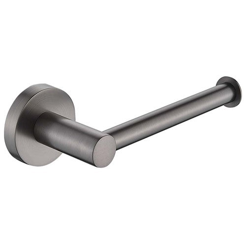 HELLYCAR IDEAL TOILET ROLL HOLDER BRUSHED GUN METAL