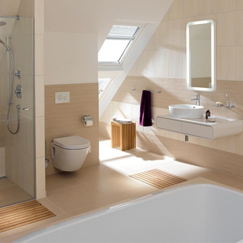 TOTO BASIC+ WALL HUNG TOILET AND WASHLET W/ REMOTE CONTROL AND AUTOLID PACKAGE (D-SHAPE) GLOSS WHITE