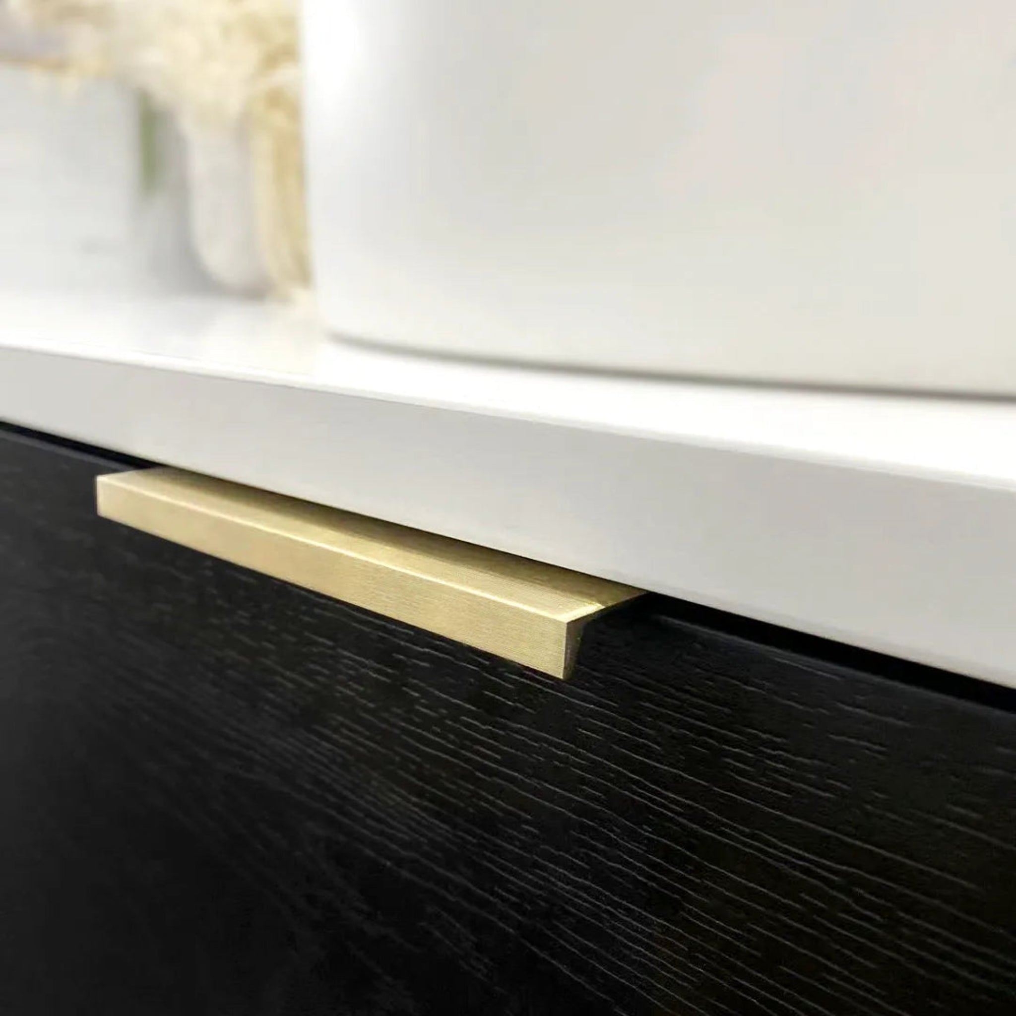 OTTI BONDI BLACK OAK 900MM CURVE SINGLE BOWL WALL HUNG VANITY