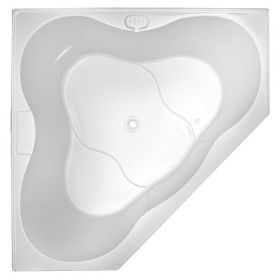 BROADWAY ALMINA BUILT IN BATHTUB WHITE 1285MM