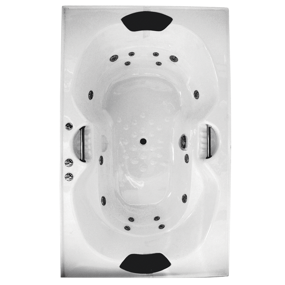 BROADWAY ANDORRA SPA BATHTUB WHITE 1790MM WITH JET