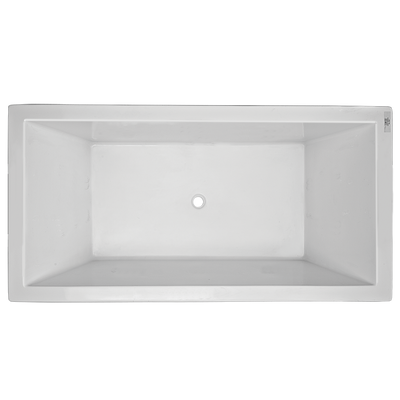 BROADWAY CATOLINA BUILT-IN BATH GLOSS WHITE (AVAILABLE IN 1550MM, 1680MM AND 1800MM)